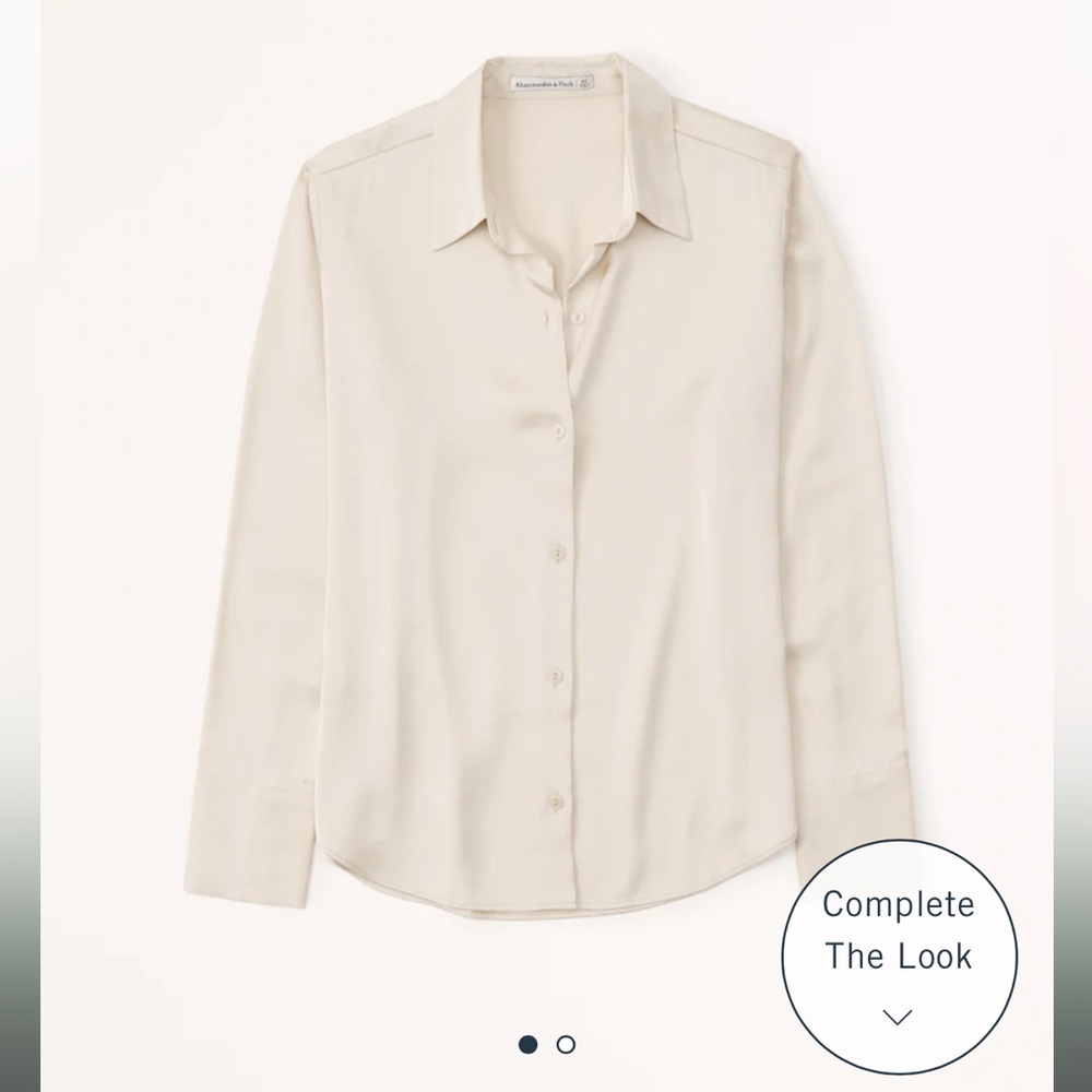 Abercrombie and Fitch Silk Button Up